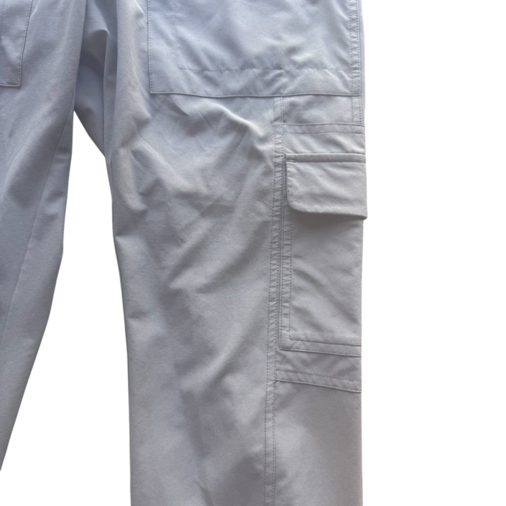 Athleta‎ Chelsea Cargo Pants Women 4 Grey Zip Pockets Athleisure Active Yoga - Picture 3 of 8